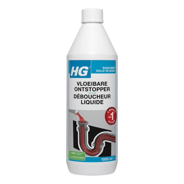 HG vloeibare ontstopper 1 liter