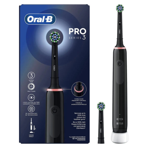 Oral-B tandenborstel Pro 3 series zwart